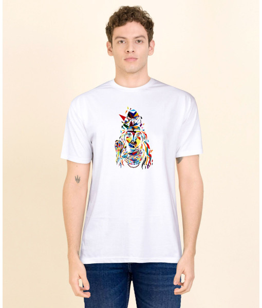 Shiva Print T-Shirt