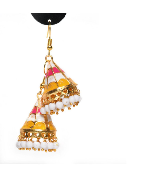 Antique Jhumki Set – Traditional South Indian Earrings