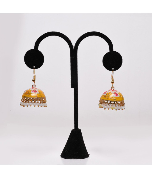 Kundan Jhumki Set – Traditional Indian Earrings