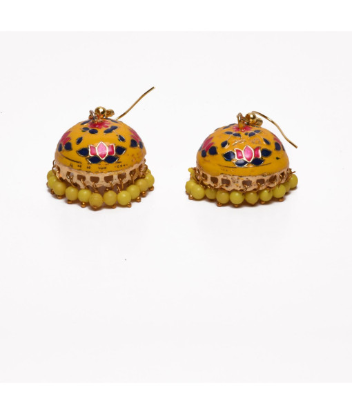 Traditional Imitation Jhumki Set - Handcrafted Jewelry