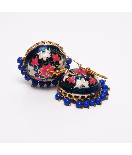 Kundan Jhumki Set – Traditional Indian Earrings