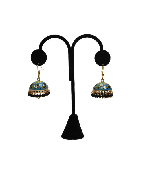 Traditional Imitation Jhumki Set - Handcrafted Jewelry