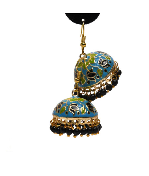 Traditional Imitation Jhumki Set - Handcrafted Jewelry