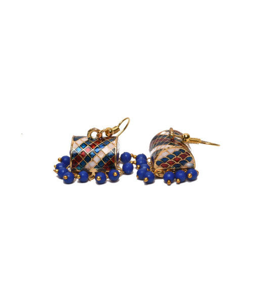 Elegant Meenakari Earrings - Traditional Indian Jewelry