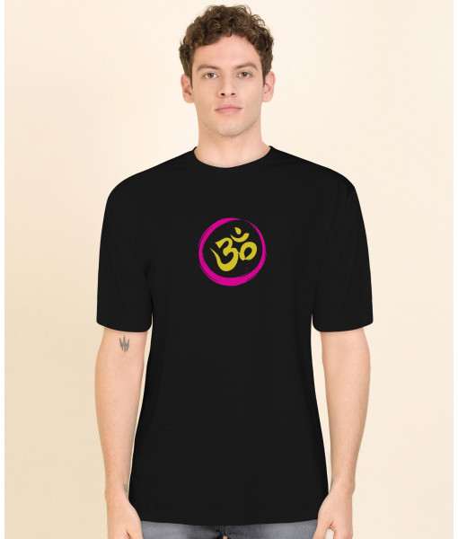 Om Print T-Shirt