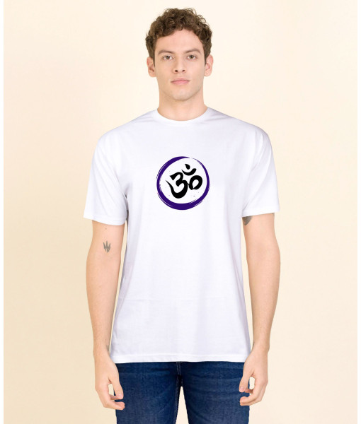 Om Print T-Shirt