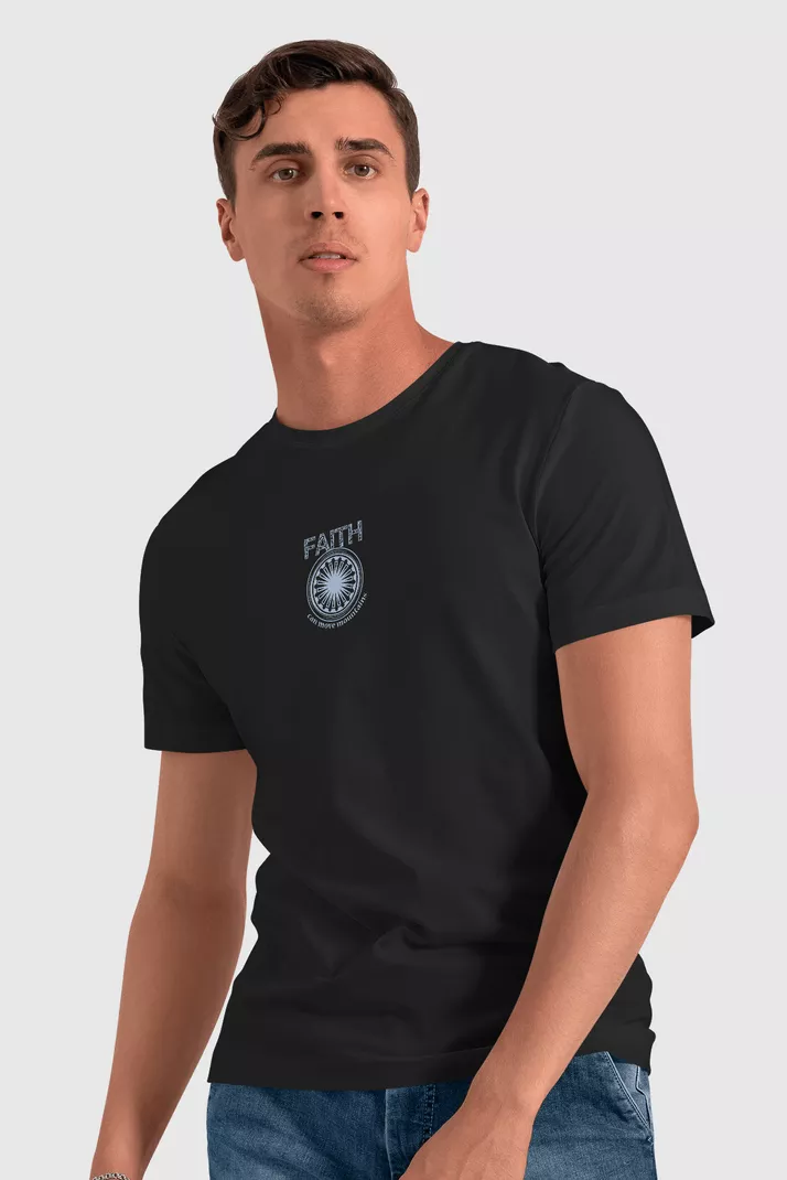 Faith Can Move Mountain Printed T-Shirt - Image 28