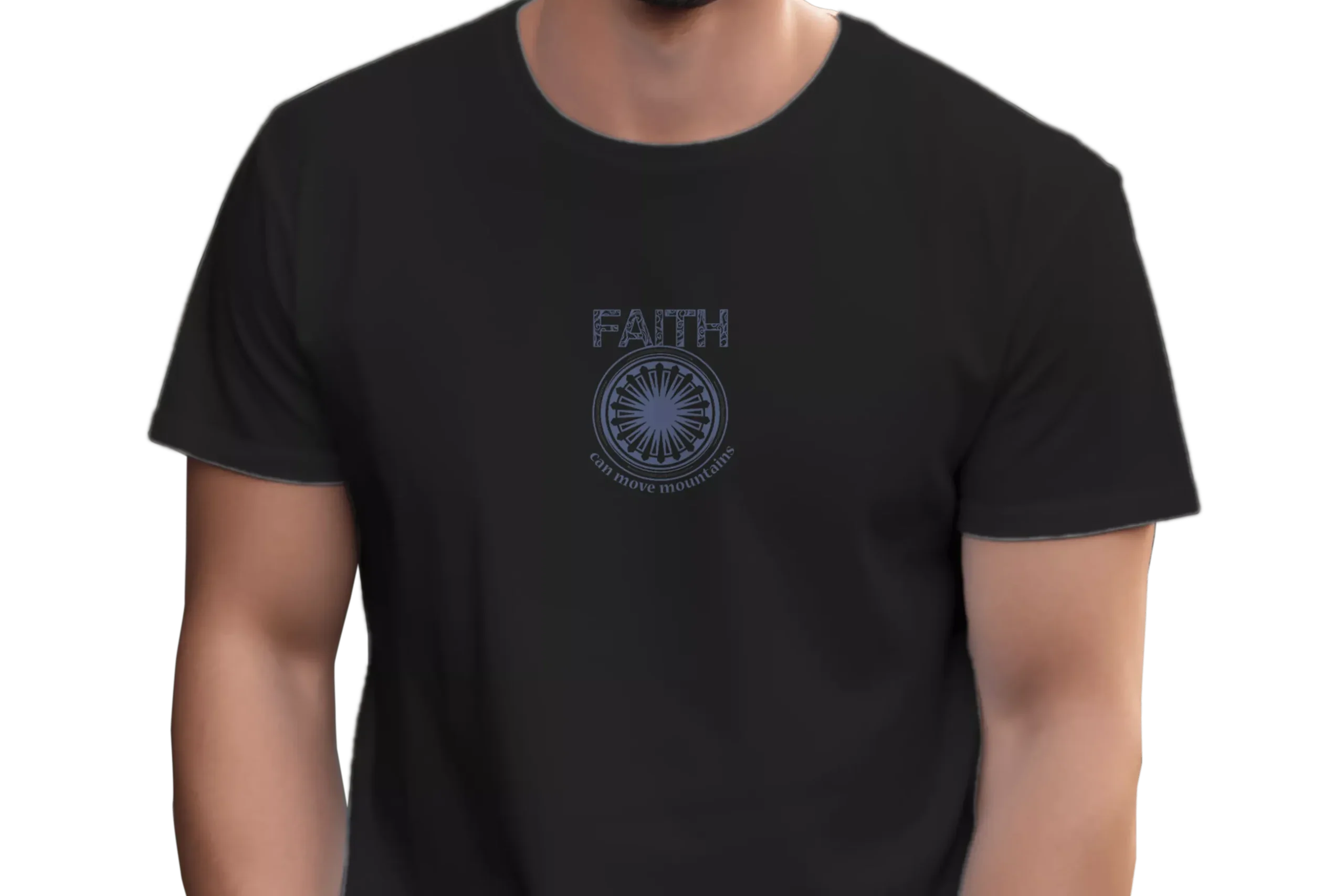 Faith Can Move Mountain Printed T-Shirt - Image 31