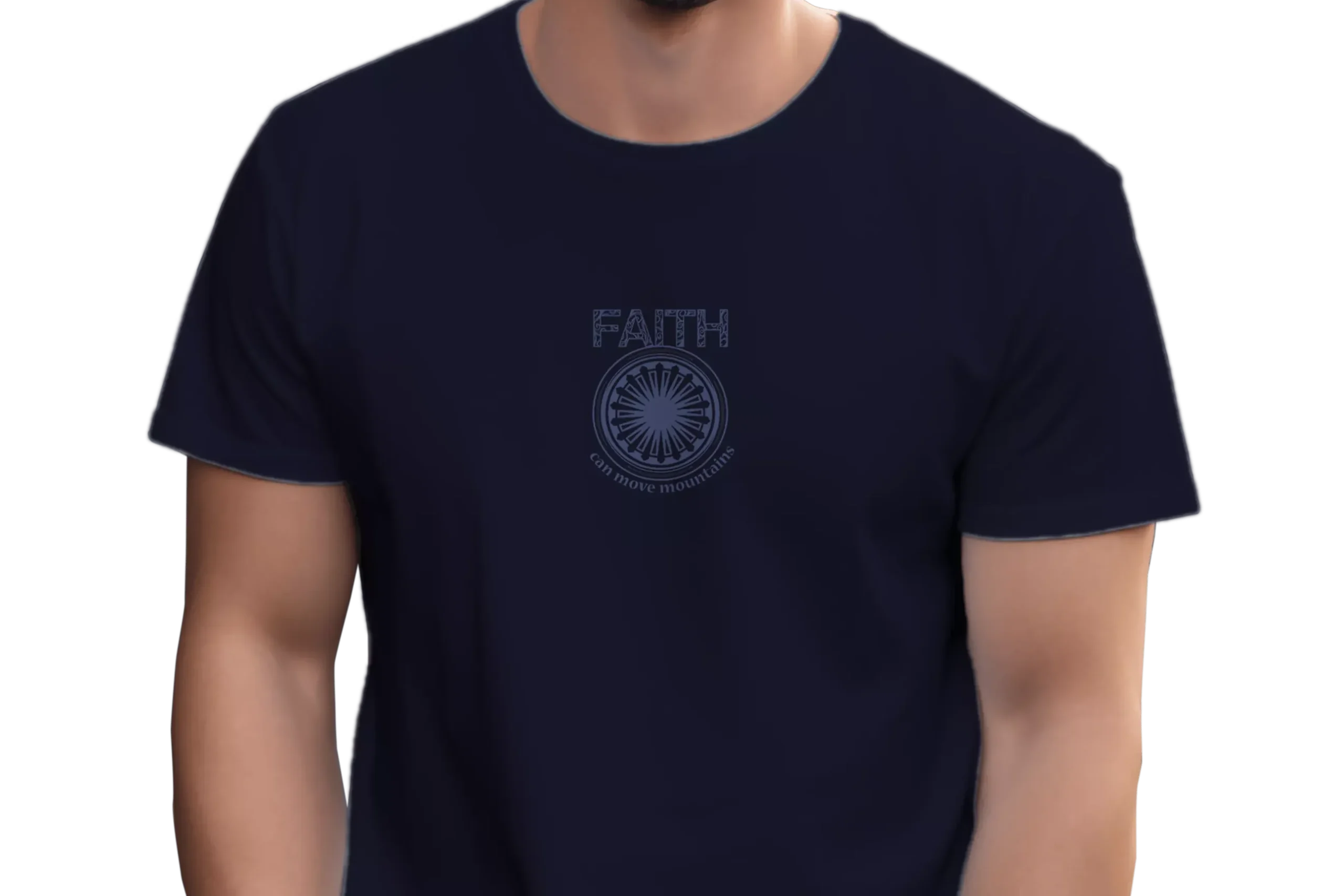 Faith Can Move Mountain Printed T-Shirt - Image 16