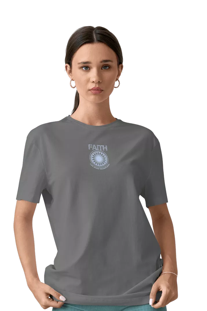 Faith Can Move Mountain Printed T-Shirt - Image 17