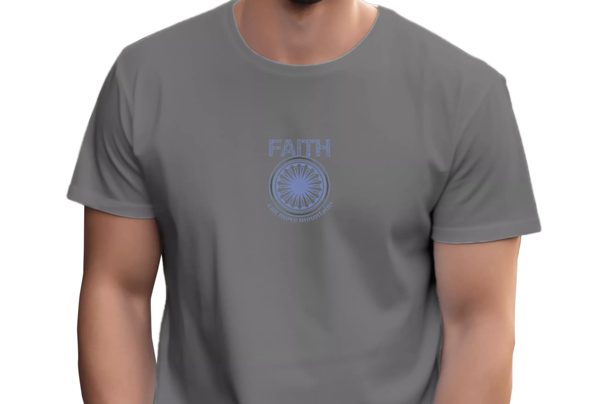 Faith Can Move Mountain Printed T-Shirt - Image 19