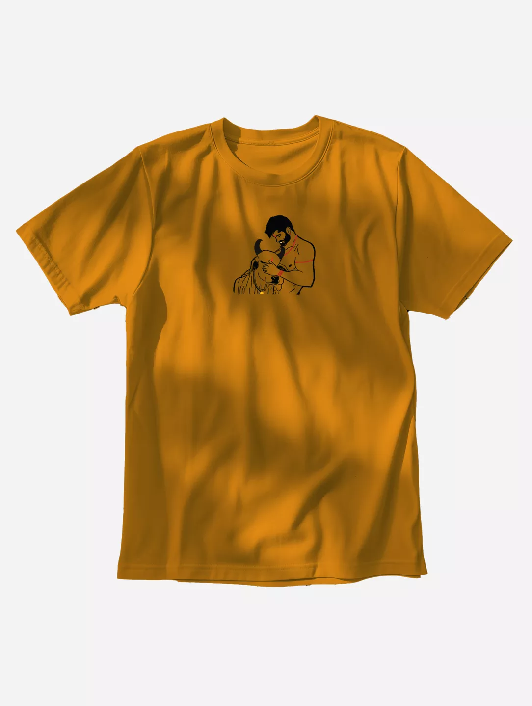 Nandi And Mahadev Print T-Shirt - Image 5