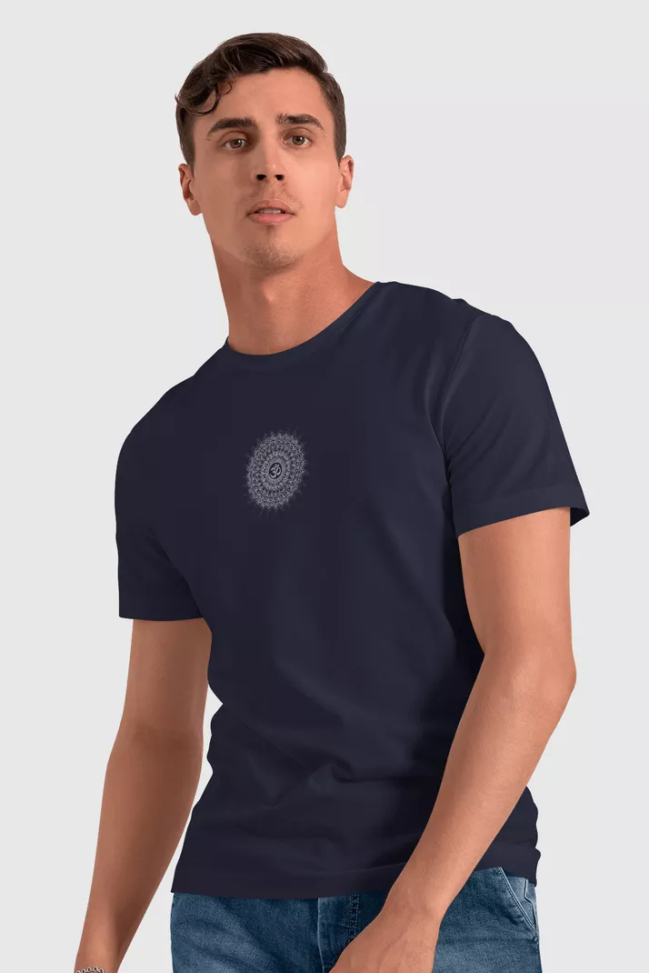 Om Print T-Shirt - Image 16