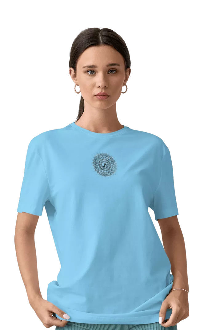Om Print T-Shirt - Image 9