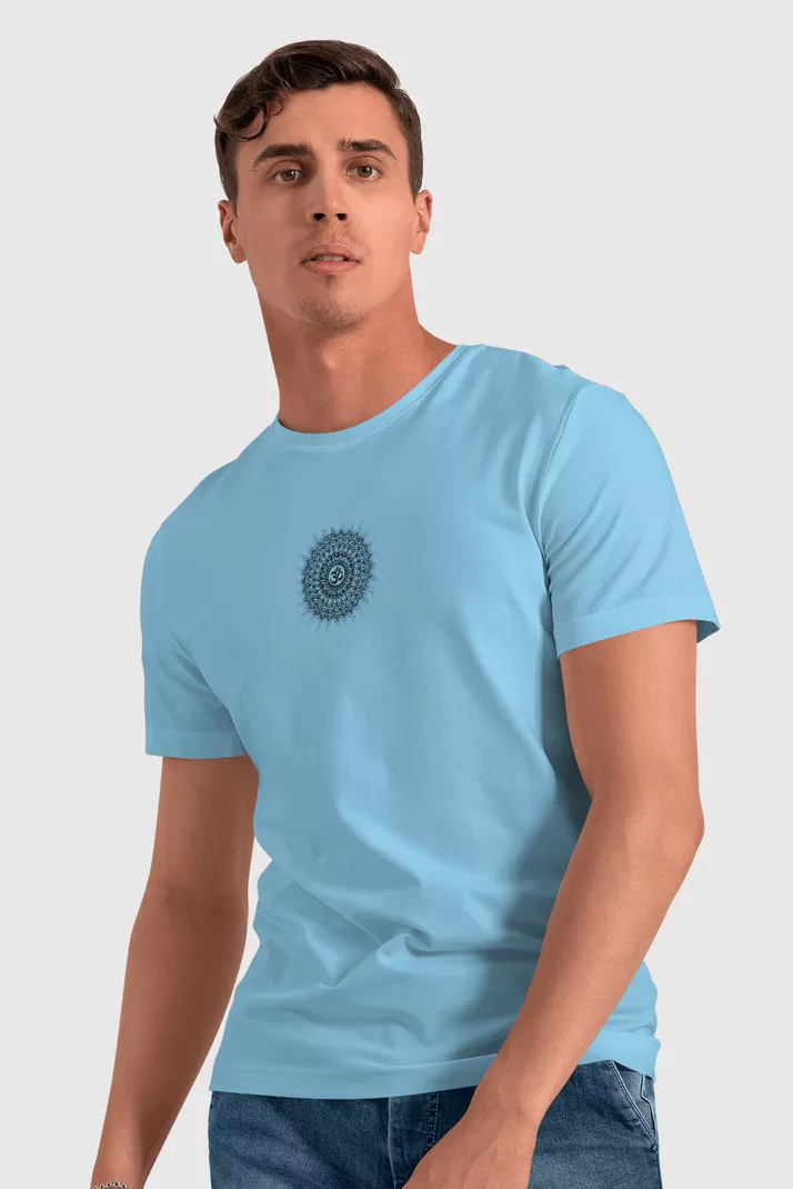 Om Print T-Shirt - Image 7