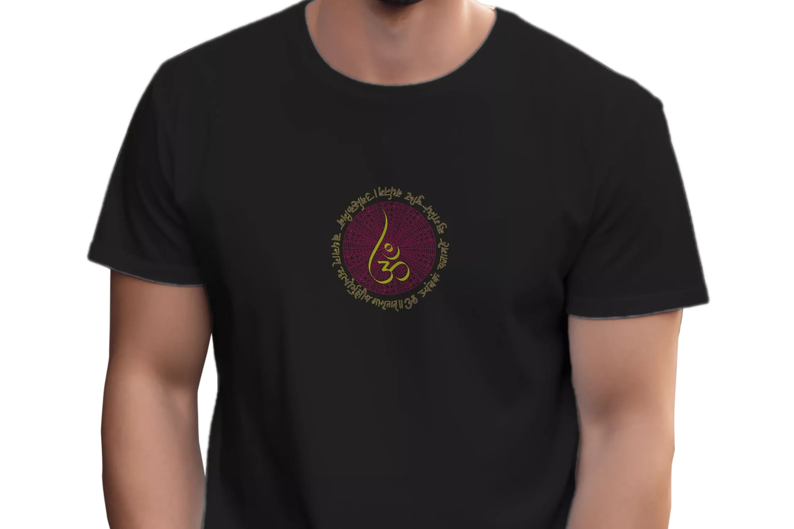 Mahamrityunjay Mantra Print T-Shirt - Image 25