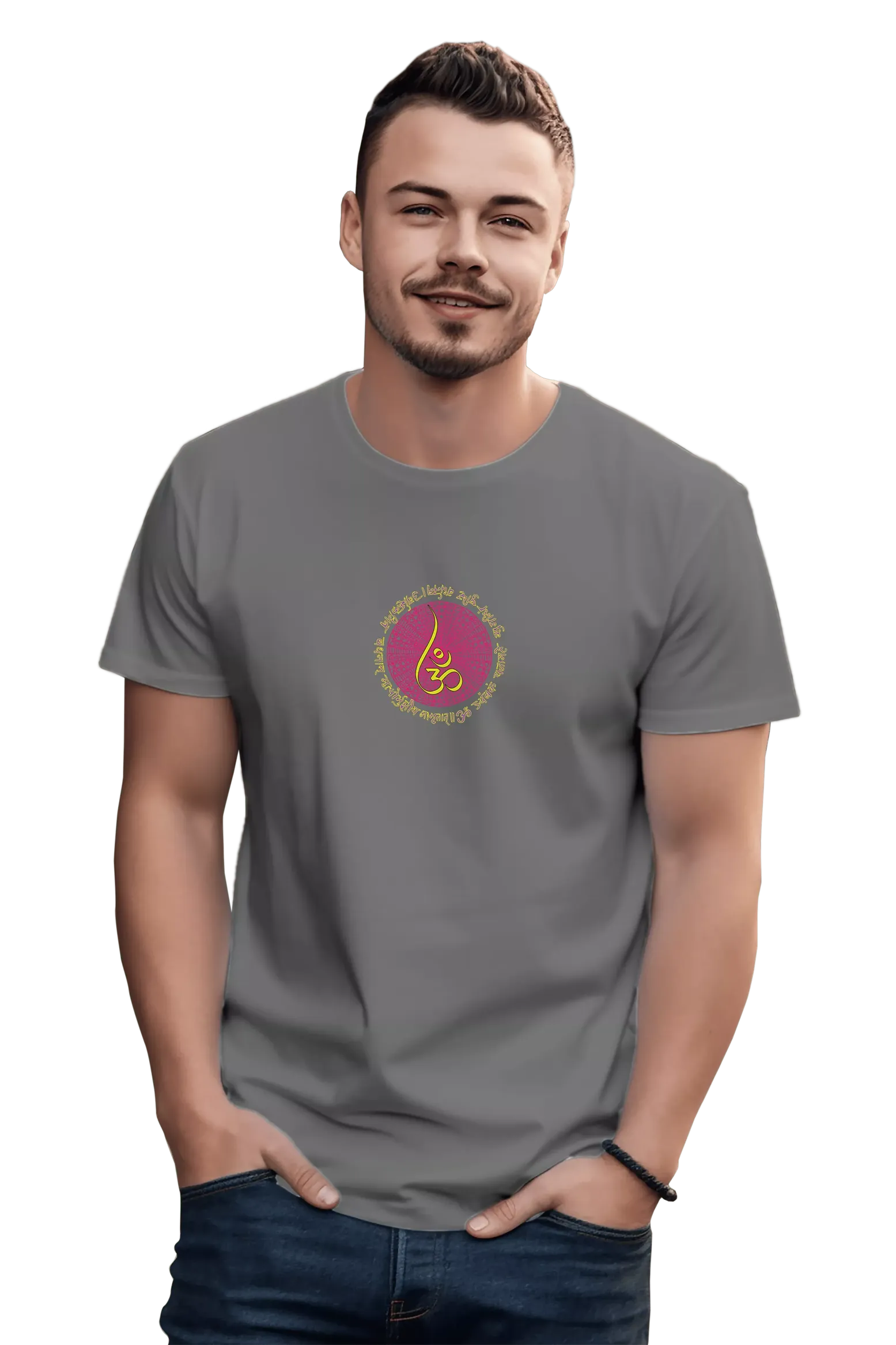 Mahamrityunjay Mantra Print T-Shirt - Image 19