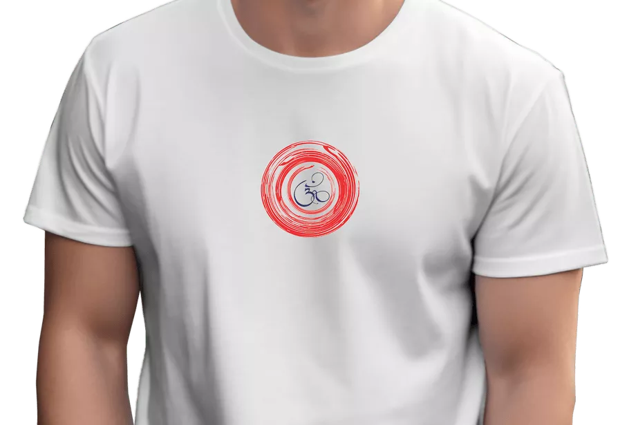 Om Print T-Shirt - Image 13
