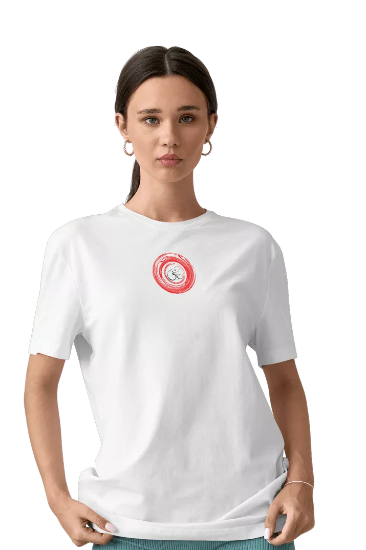 Om Print T-Shirt - Image 11