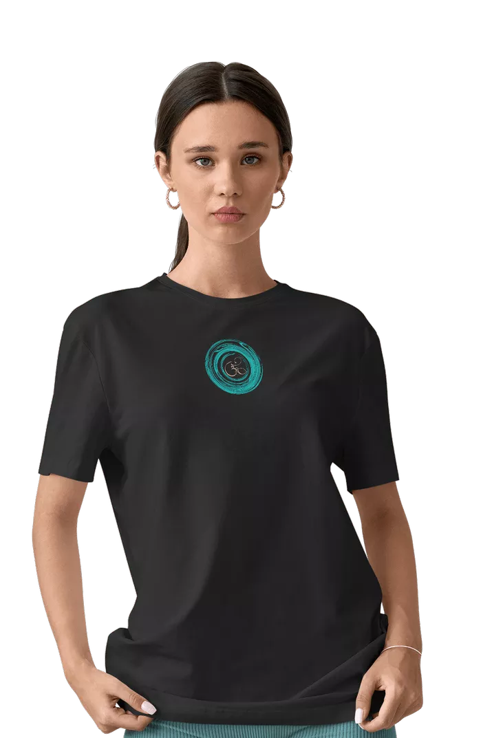Om Print T-Shirt