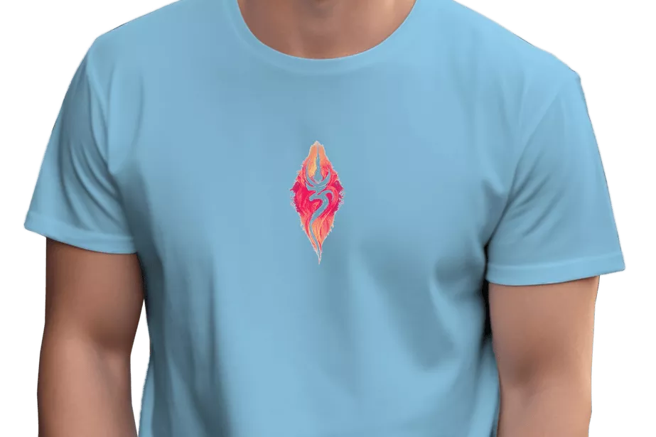 Om Print T-Shirt - Image 26