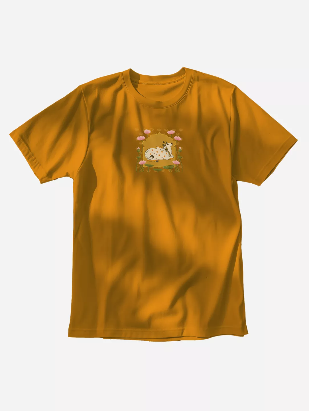 Cow Pichhwai Print T-Shirt - Image 25