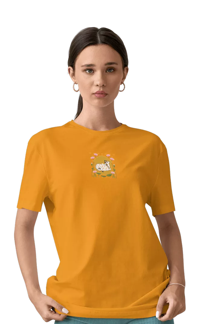 Cow Pichhwai Print T-Shirt - Image 22