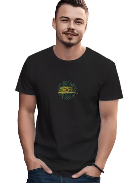 Tribund Mandala Print T-Shirt