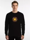 Surya Sun God Graphics Crewneck Sweatshirt - Vedic Vitality | Sanaatani