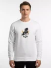 Uchchaihshravas Sweatshirt - Celestial Horse Graphic | Sanaatani
